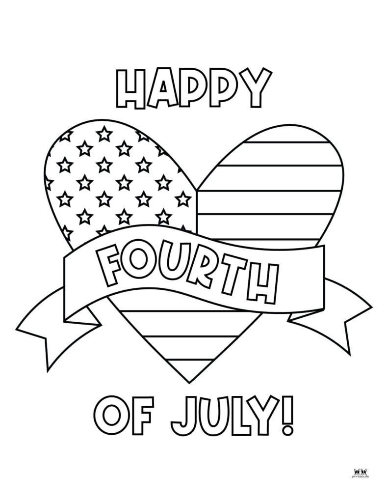 Best 45 Fourth Of July Coloring Pages For Toddlers Ideas 2