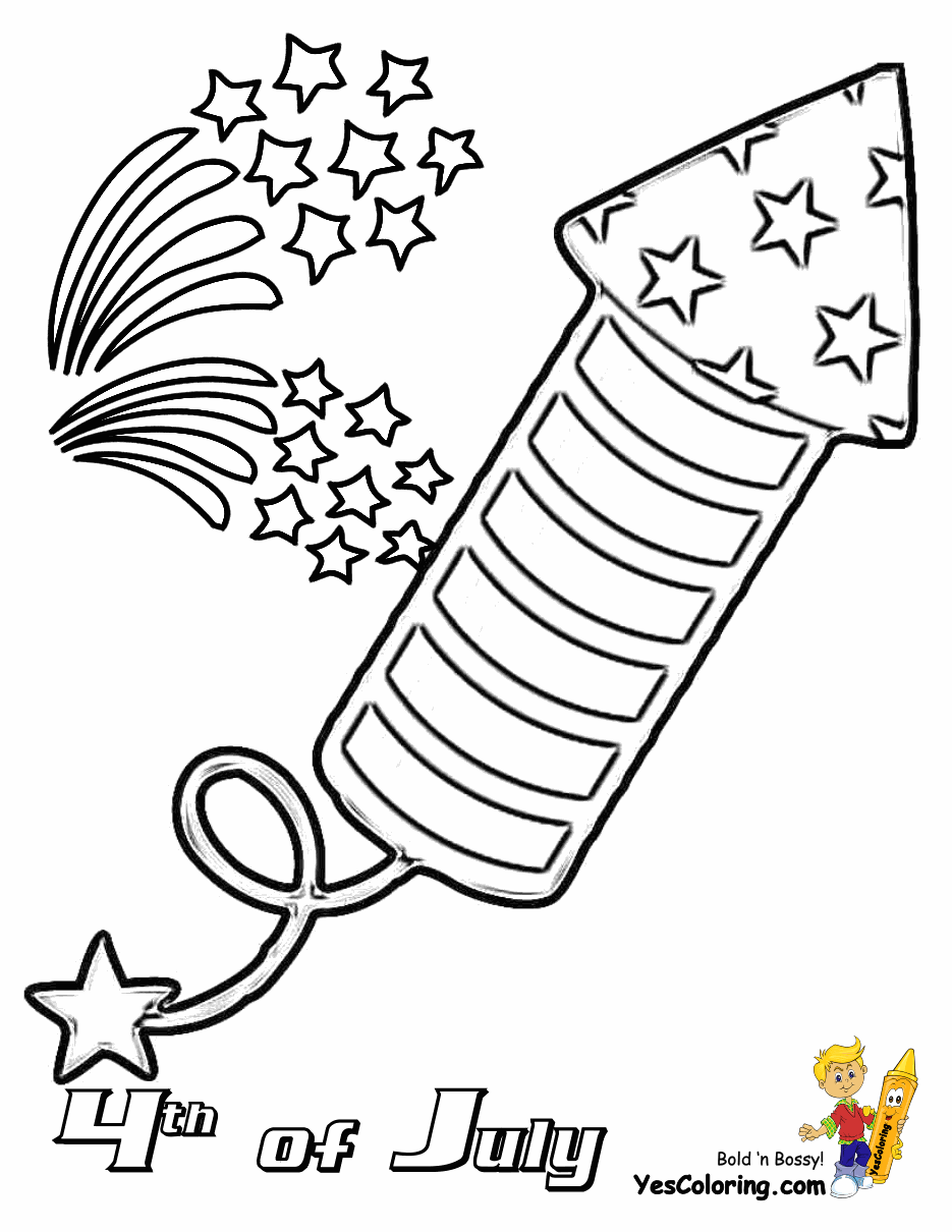 Best 45 Fourth Of July Coloring Pages For Toddlers Ideas 4