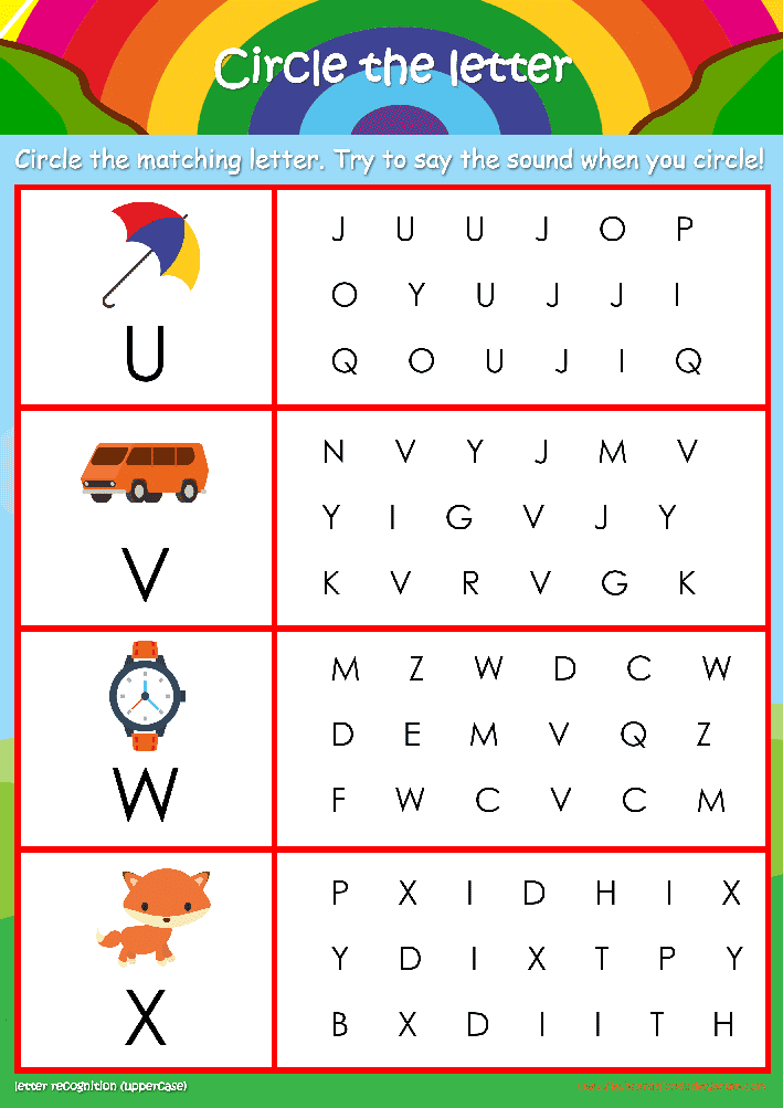 Best 45 Letter Recognition Worksheets Ideas 38