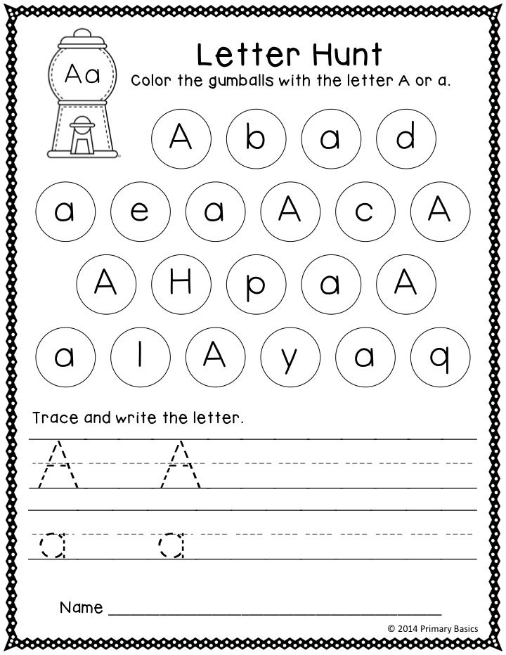 Best 45 Letter Recognition Worksheets Ideas 8