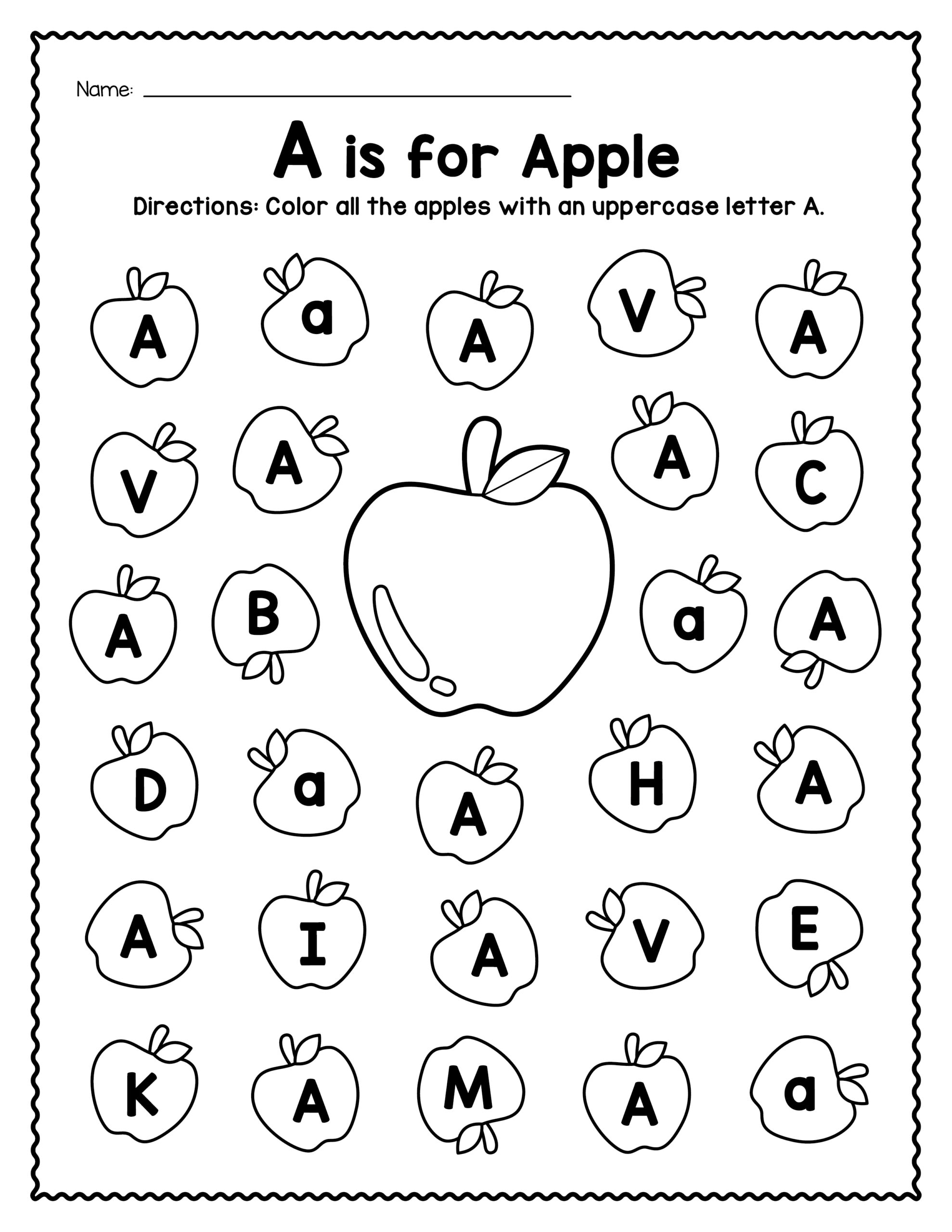 Best 45 Letter Recognition Worksheets Ideas 9