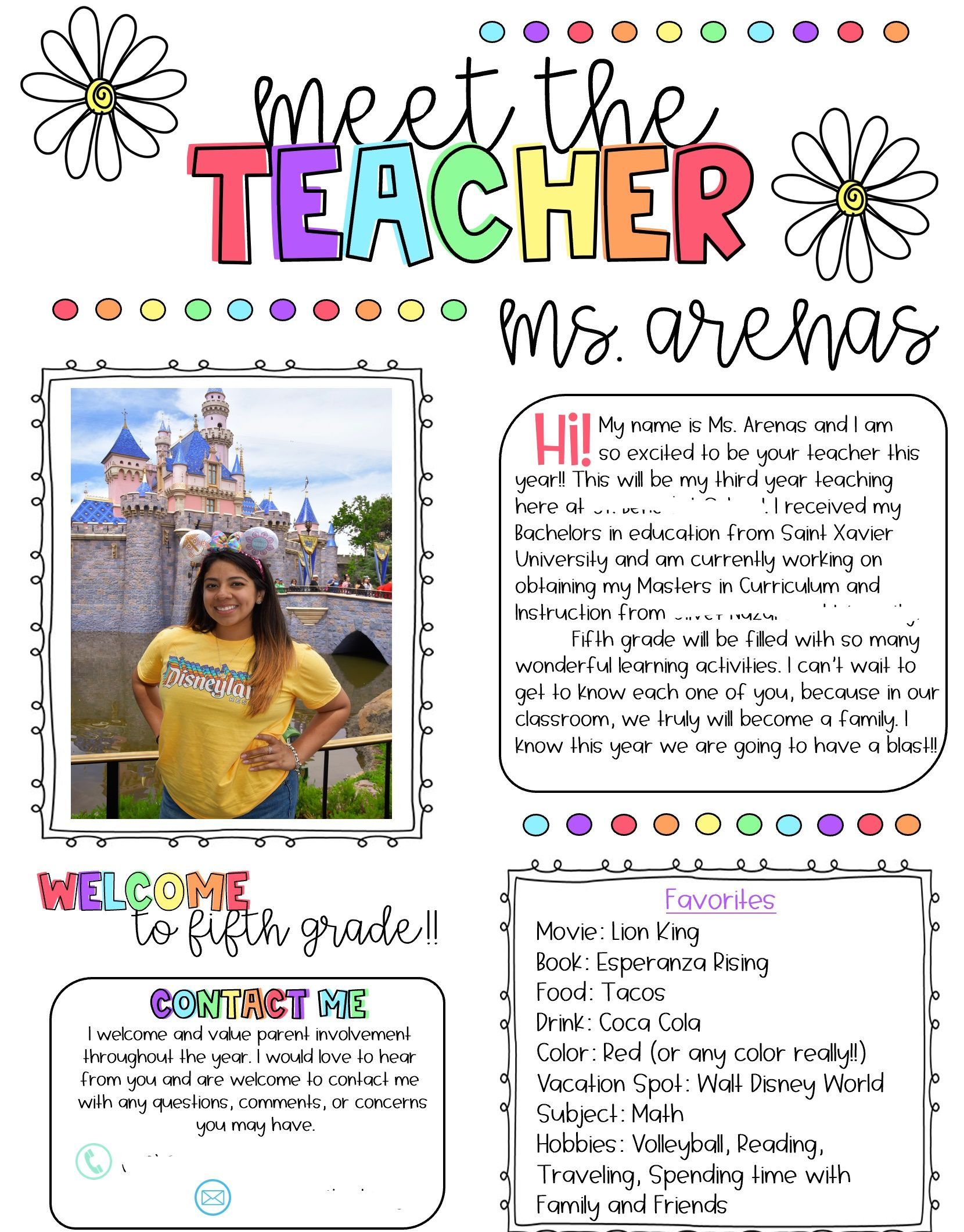 Best 45 Meet The Teacher Template Camping Ideas 23