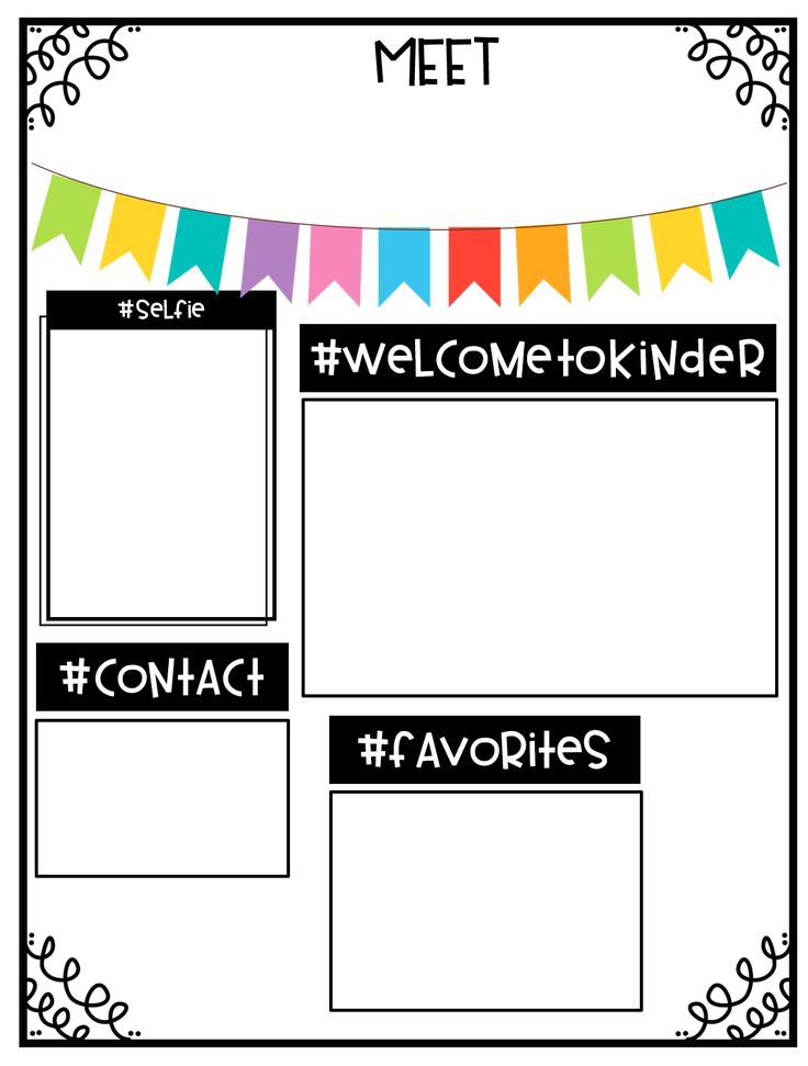 Best 45 Meet The Teacher Template Camping Ideas 25