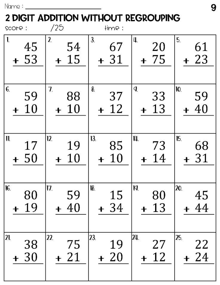 20 3 Digit Addition Worksheets Kindergarten