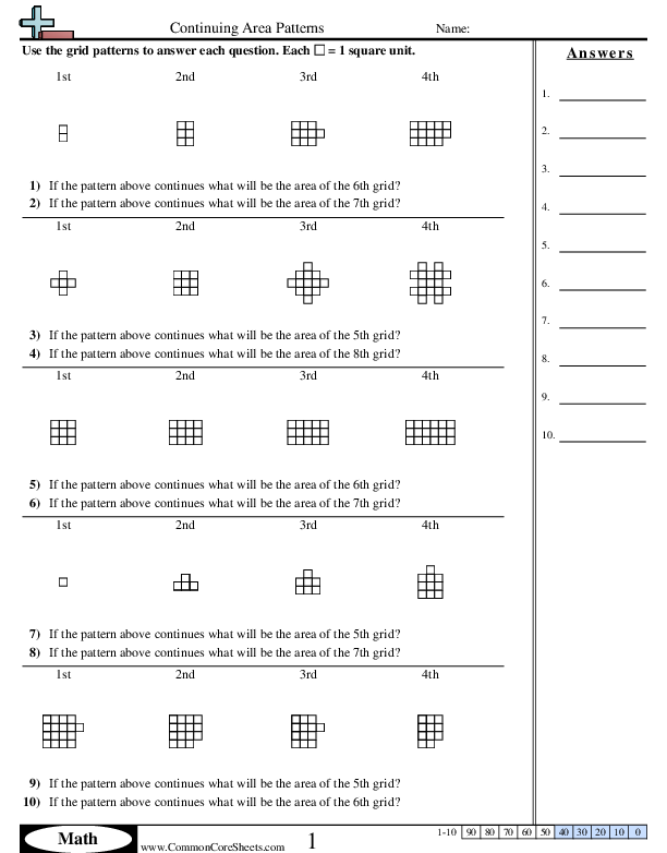 20 Area Perimeter Worksheets Class 4