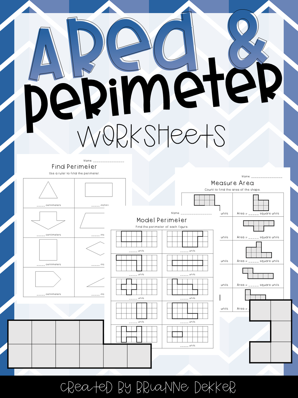 20 Area Perimeter Worksheets Class 4