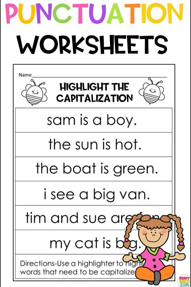 20 Capitalization Worksheets Grade 6