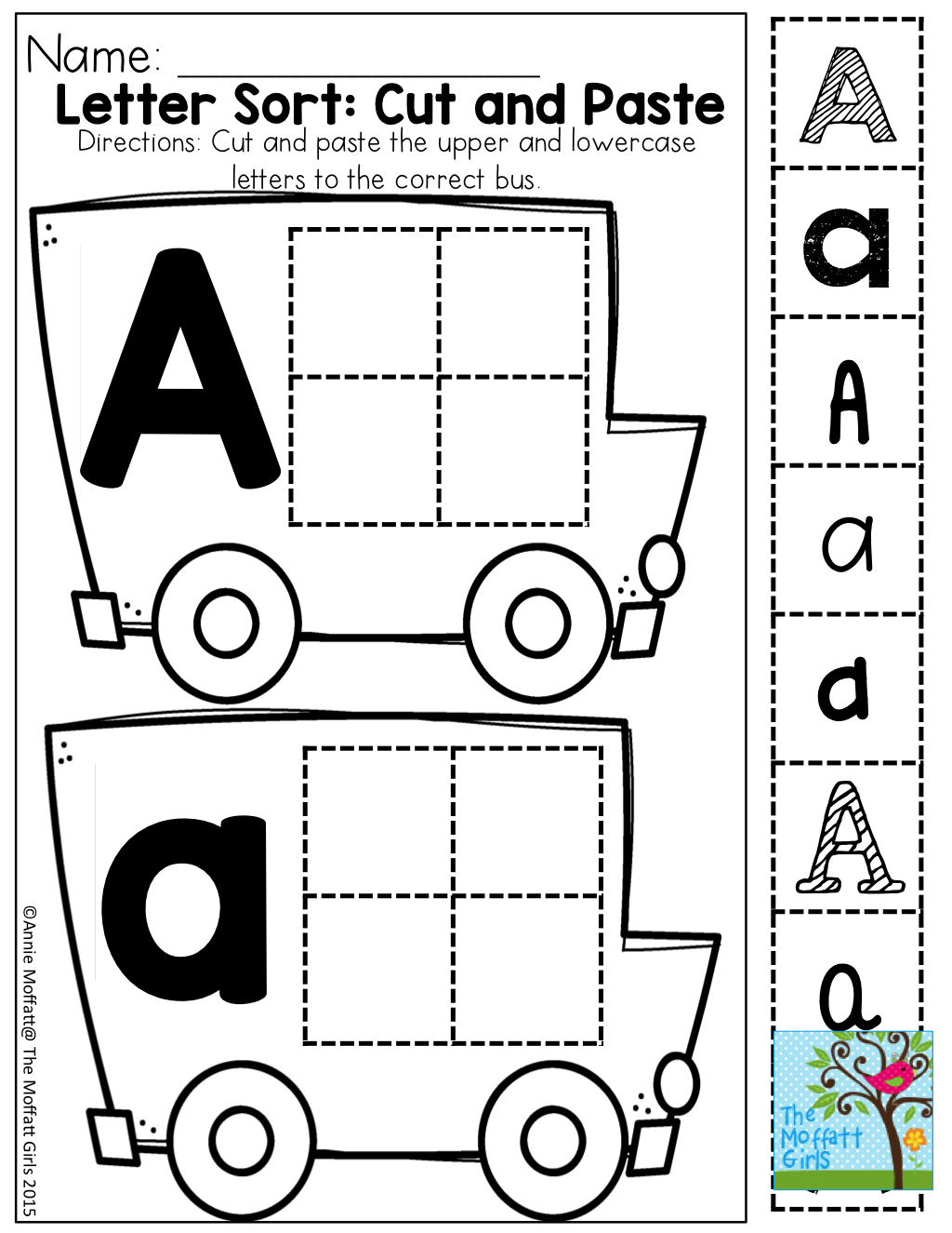 20 Cut And Paste Letter E Worksheets