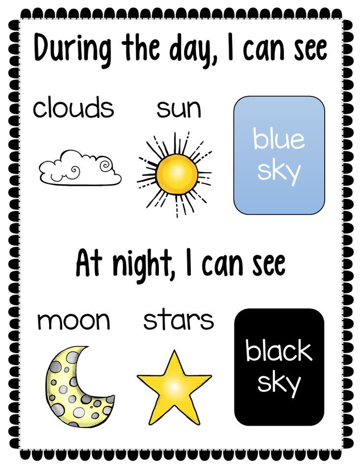 20 Day And Night Worksheets Kindergarten Free