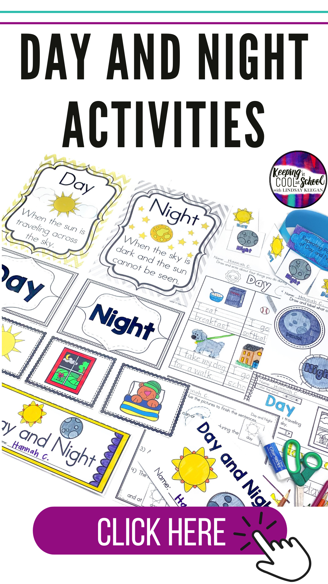 20 Day And Night Worksheets Kindergarten Free