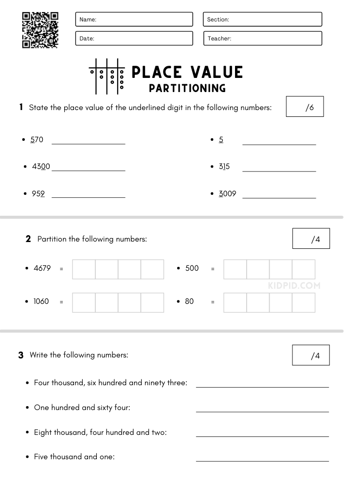 20 Grade 3 Math Worksheets Capacity