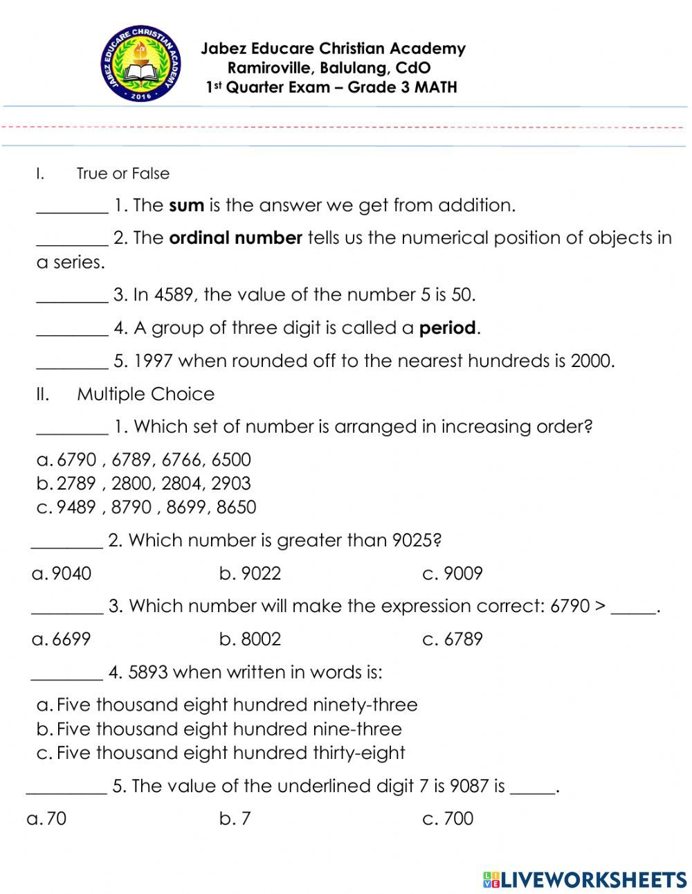 20 Grade 3 Math Worksheets Perimeter