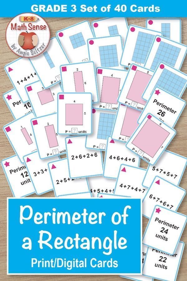 20 Grade 3 Math Worksheets Perimeter