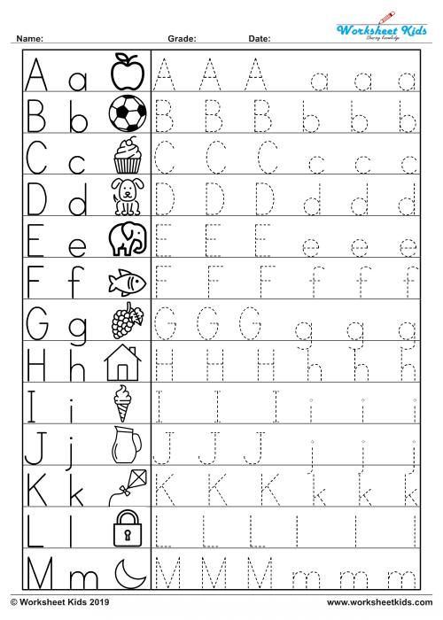 20 Kindergarten Lower Case Letter Worksheets