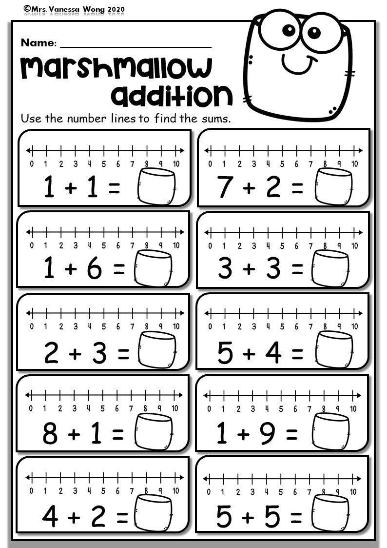 20 Kindergarten Math Worksheets Free Printables