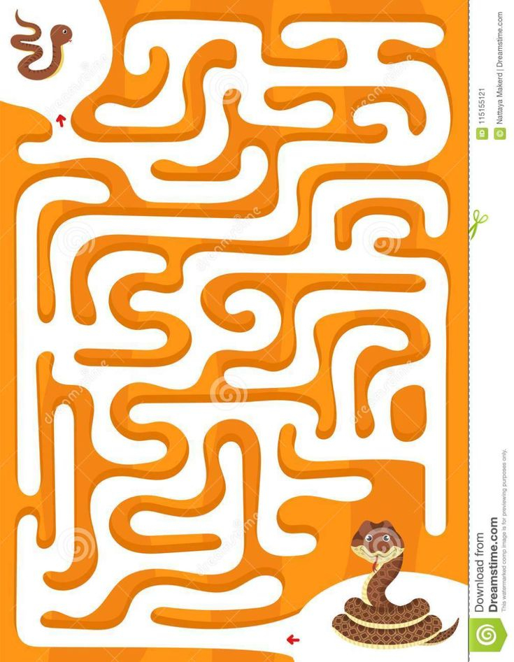 20 Maze Cartoon Worksheets For Kids Kindergarten