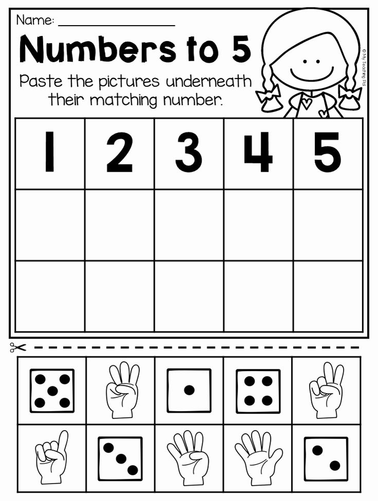 20 Number 4 Worksheets For Preschool Math