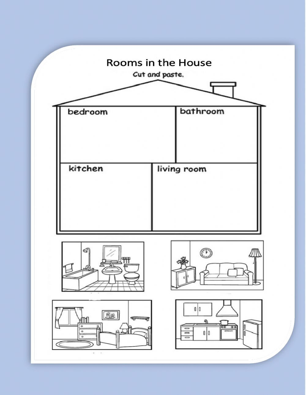 20 Parts Of The Body Worksheets Cut And Paste