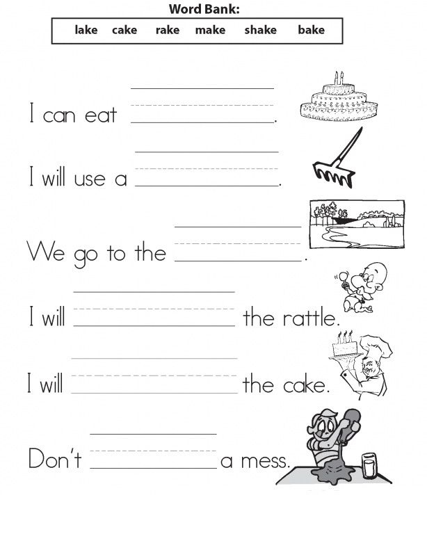 30 1St Grade Worksheets Words