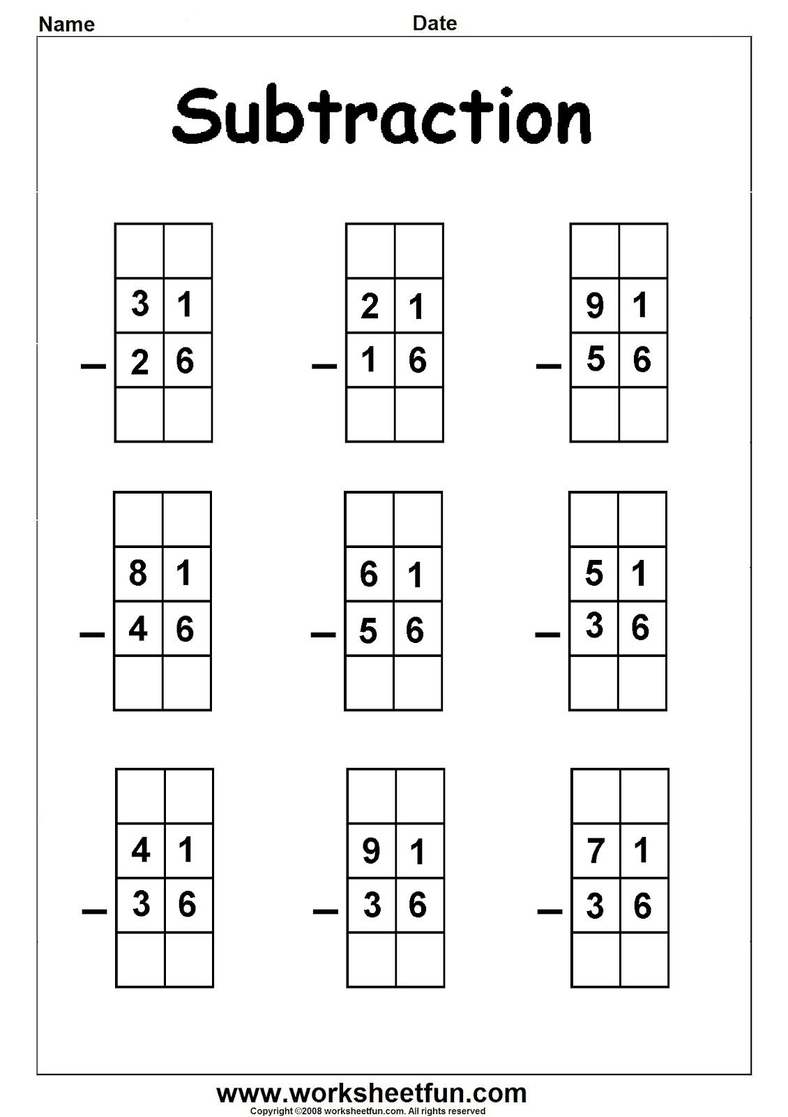 30 Addition And Subtraction Worksheets For 2Nd Grade