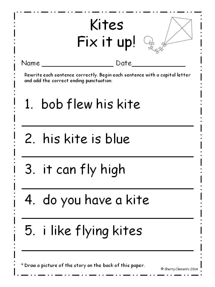 30 Capitalization Worksheets Grade 6