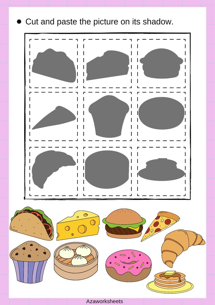 30 Cut And Paste Worksheets Summer