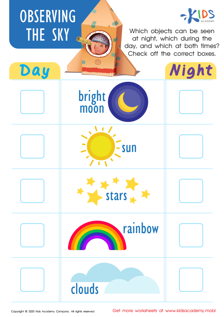 30 Day And Night Worksheets Kindergarten Free