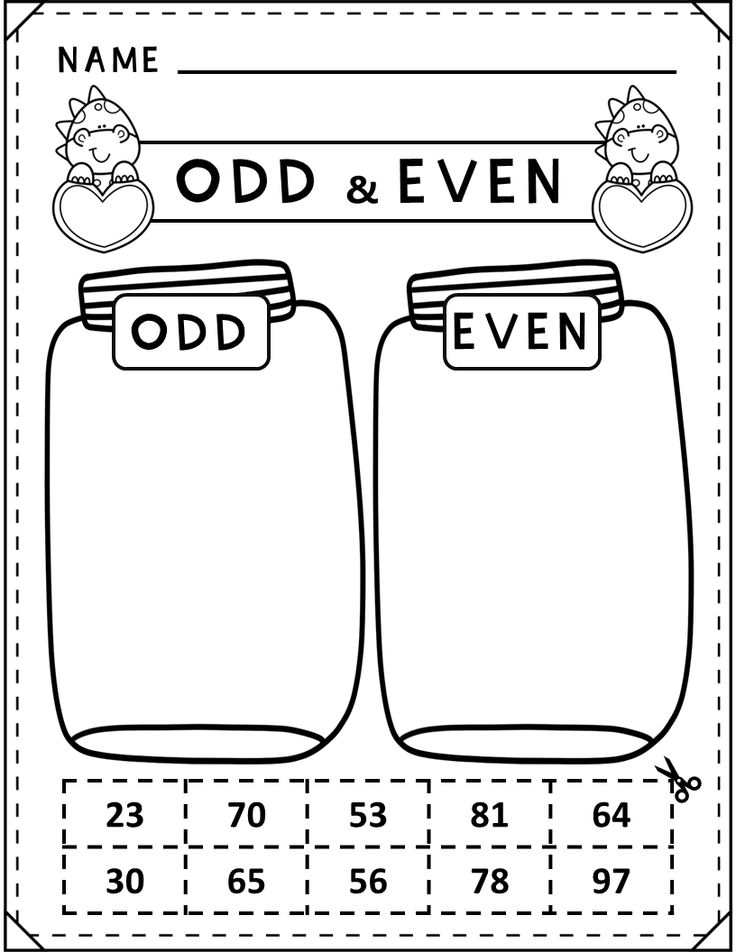 30 Even And Odd Numbers Worksheets Kindergarten