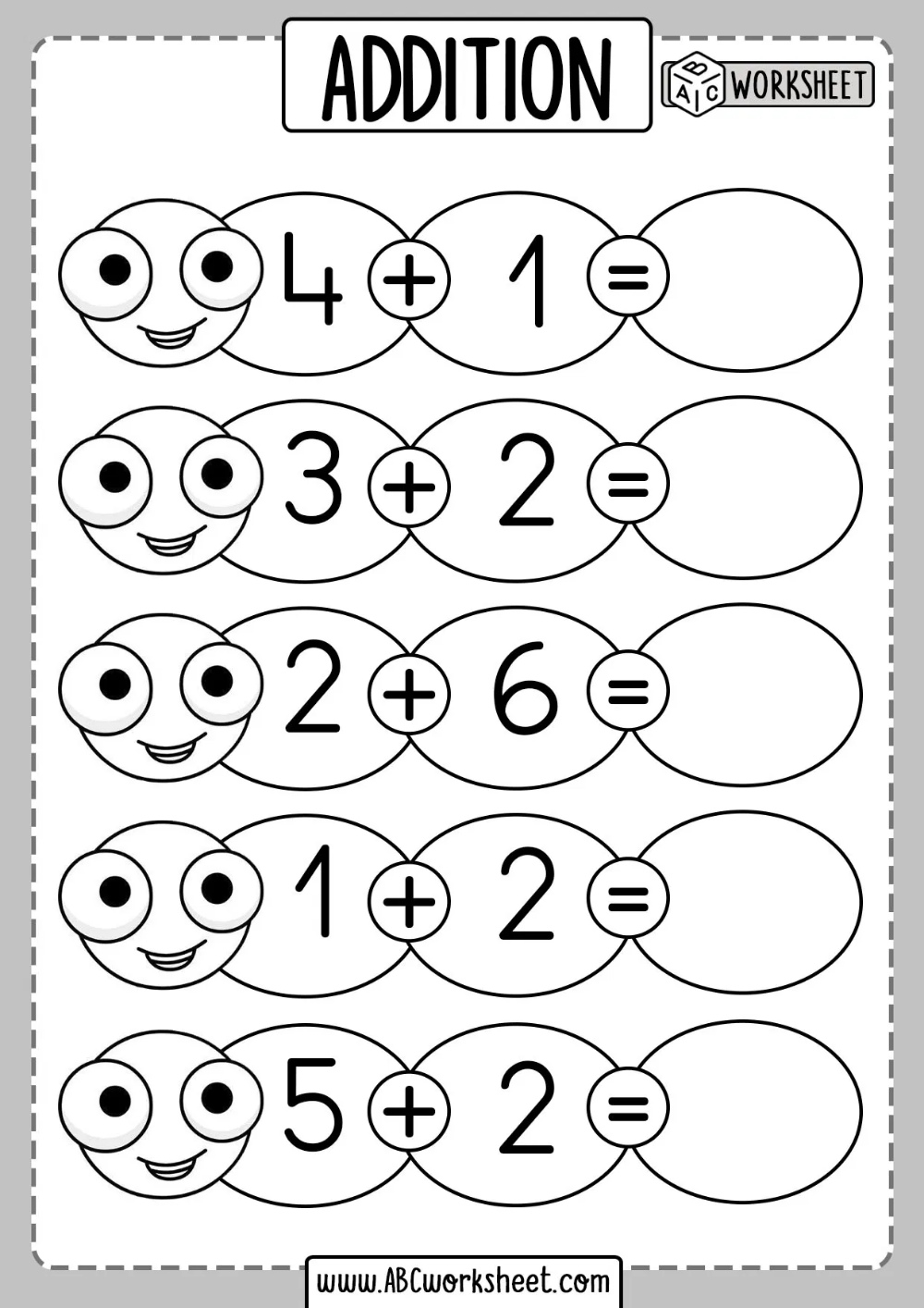 30 Free Kindergarten Addition Worksheets