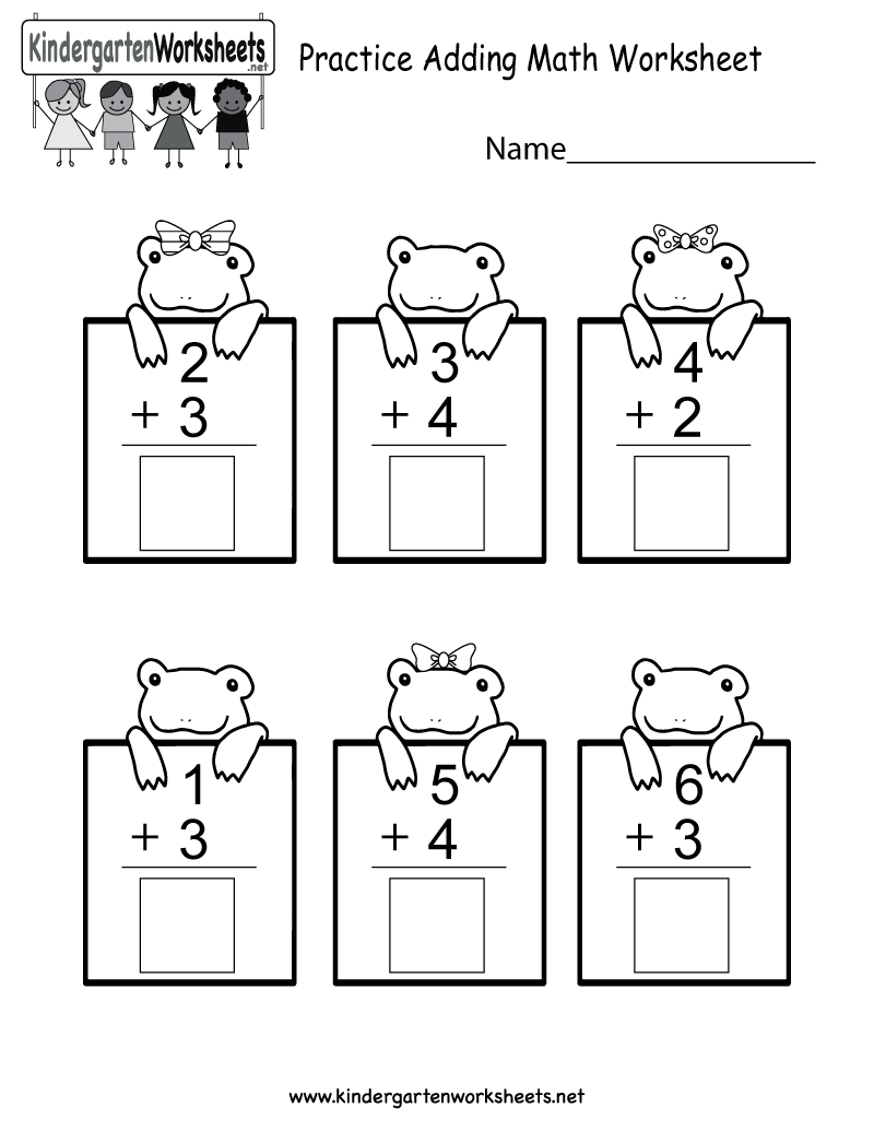 30 Free Kindergarten Addition Worksheets