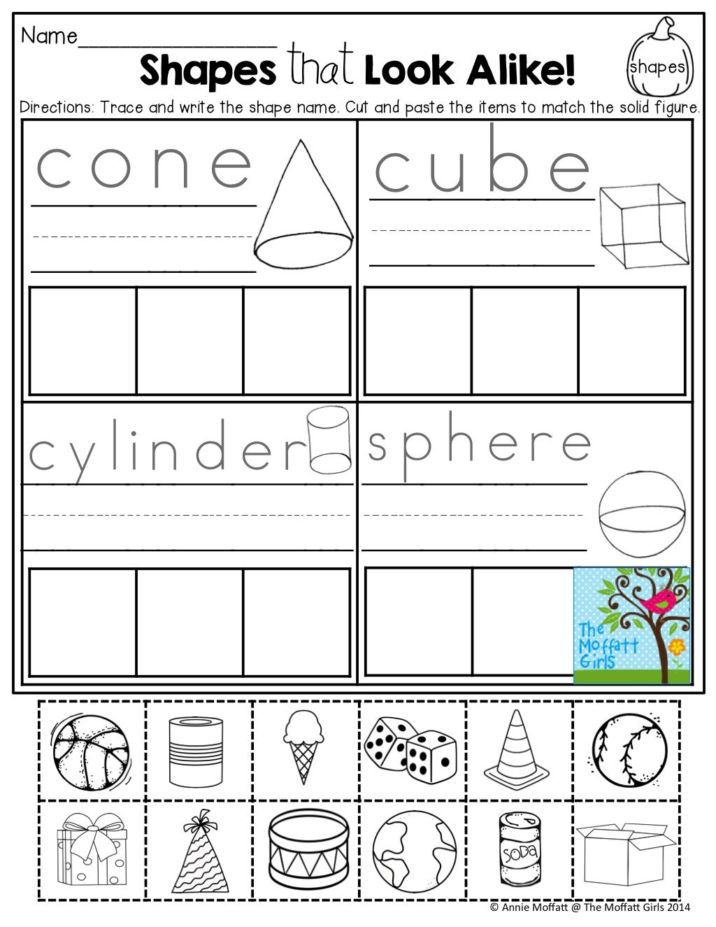 30 Fun Worksheets For Kindergarten Cut And Paste