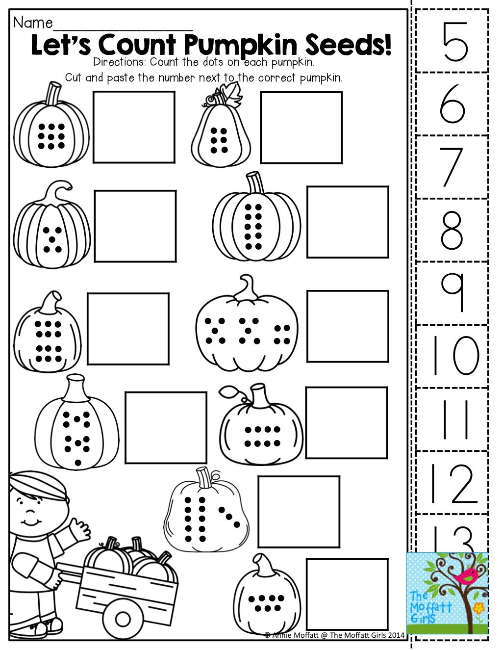 30 Fun Worksheets For Kindergarten Cut And Paste