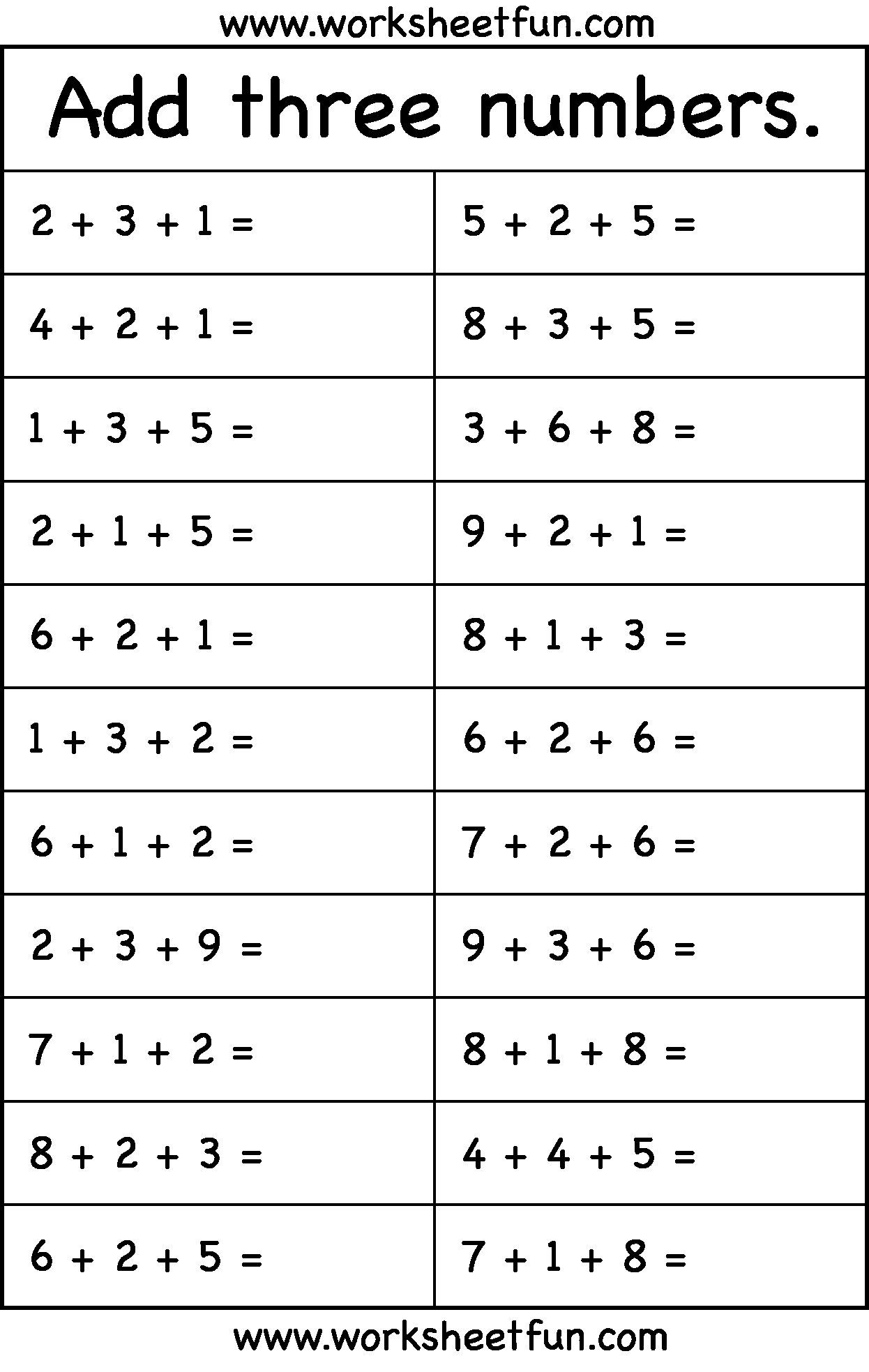 30 Grade 2 Math Worksheets Free Printable Addition And Subtraction