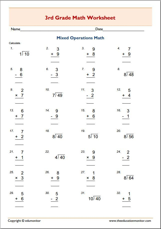 30 Grade 3 Math Worksheets Capacity