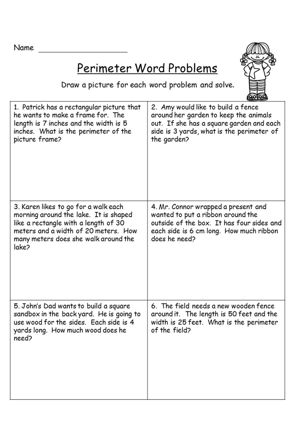 30 Grade 3 Math Worksheets Perimeter