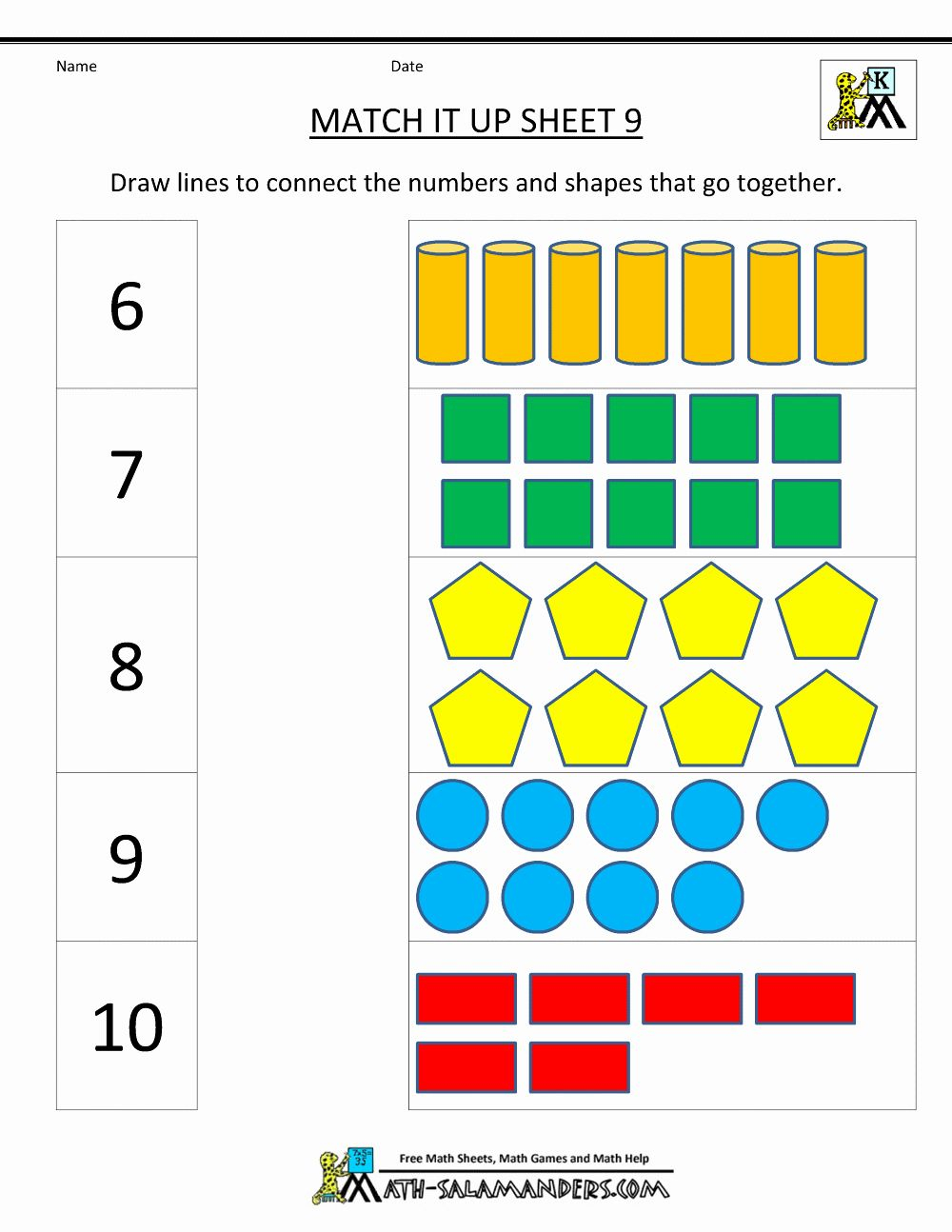 30 Kindergarten Math Worksheets Free Printables