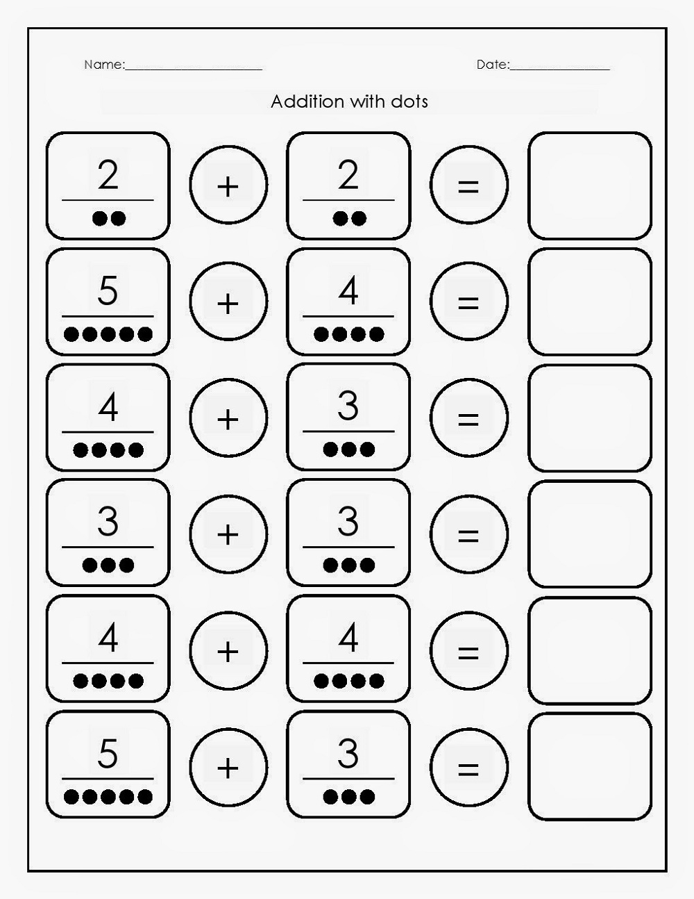 30 Kindergarten Math Worksheets Free Printables