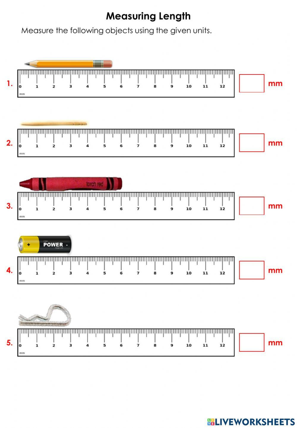 30 Length Worksheets 2Nd Grade