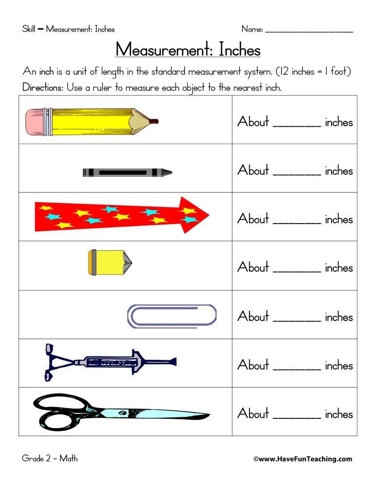 30 Length Worksheets 2Nd Grade