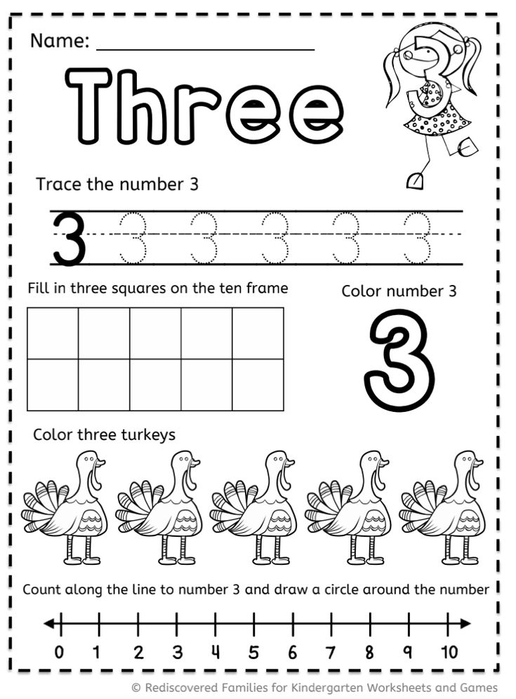 30 Number 4 Worksheets For Preschool Math