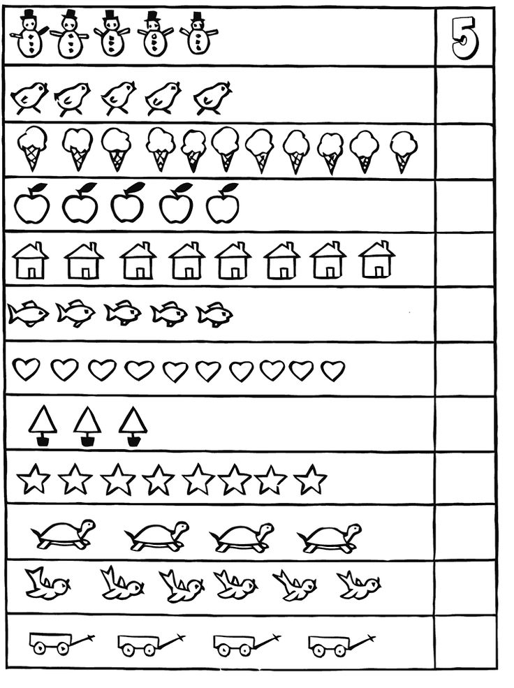 30 Preschool Counting Worksheets Kindergarten Math