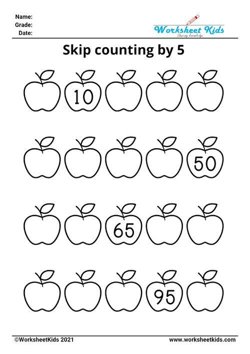 30 Skip Counting By 3 Worksheets Kindergarten