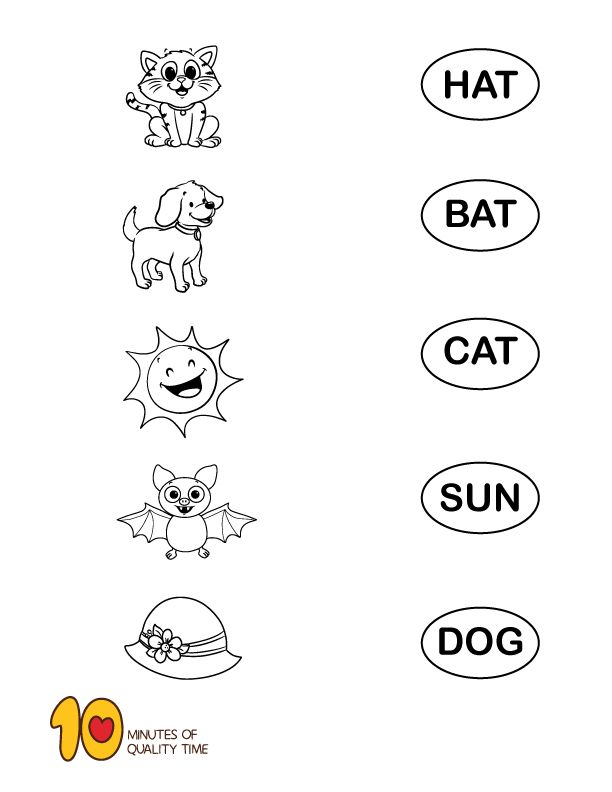 30 Three Letter Words Worksheets Reading Kindergarten