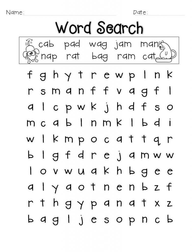 35 1St Grade Worksheets Words