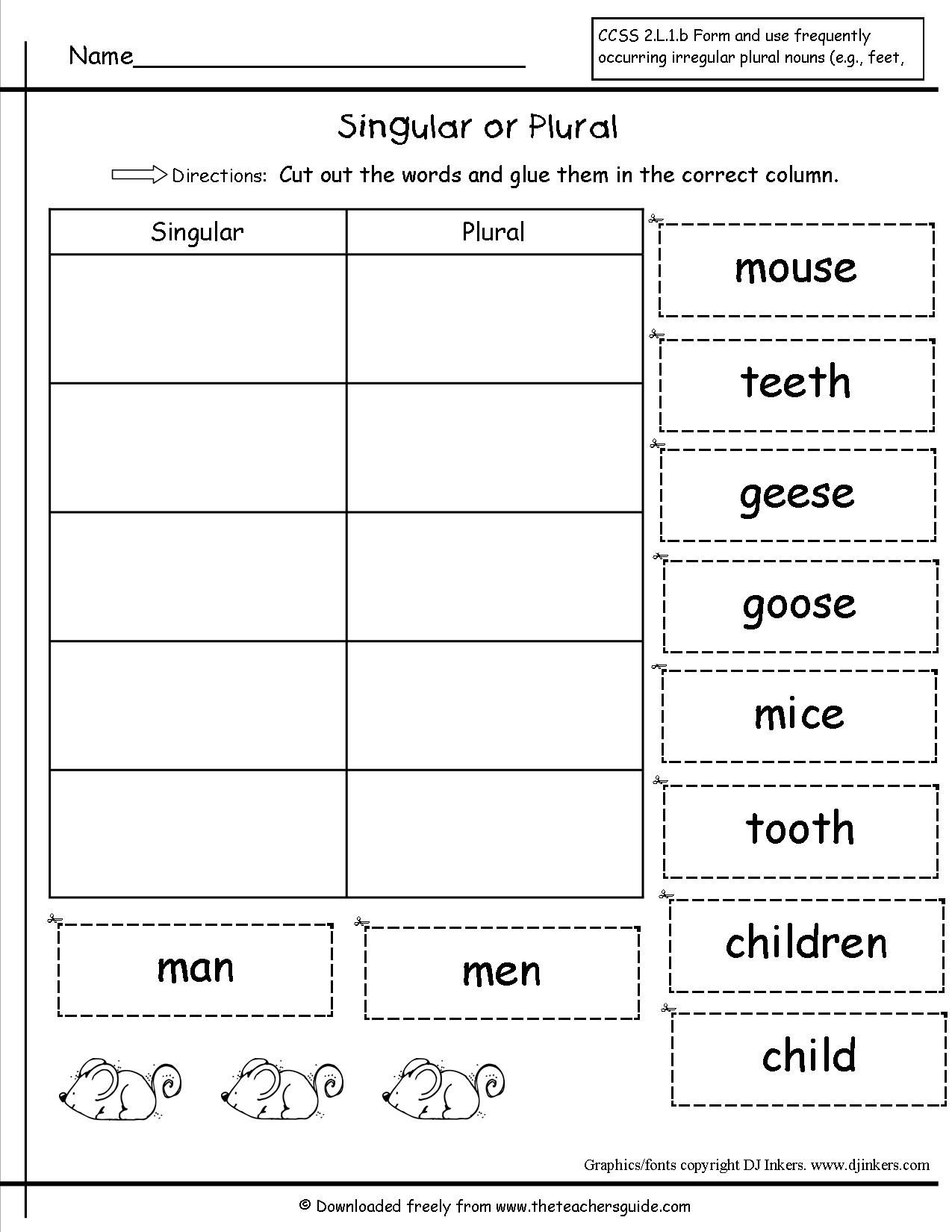 35 1St Grade Worksheets Words