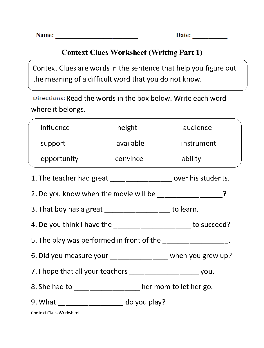 35 2Nd Grade Language Arts Worksheets Free Printable