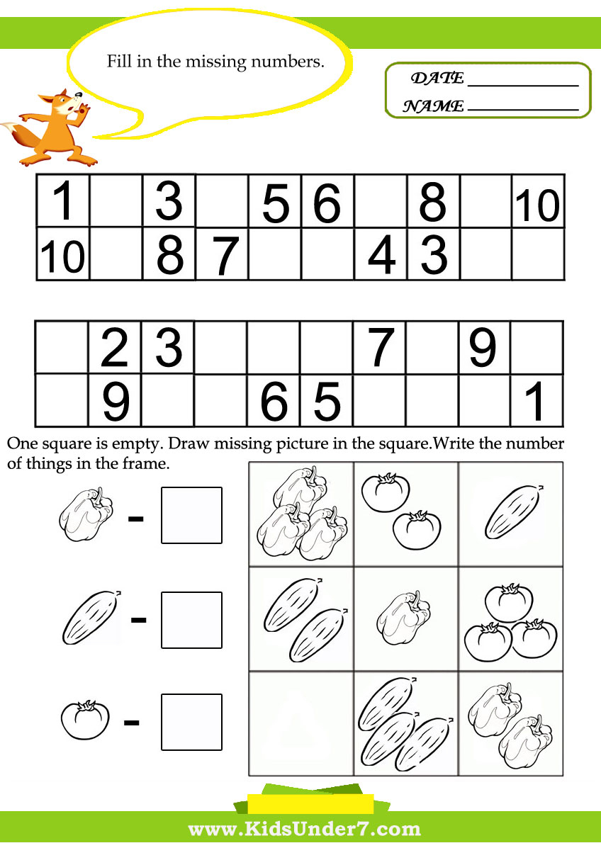 35 Activity Sheets For Kids Math Worksheets