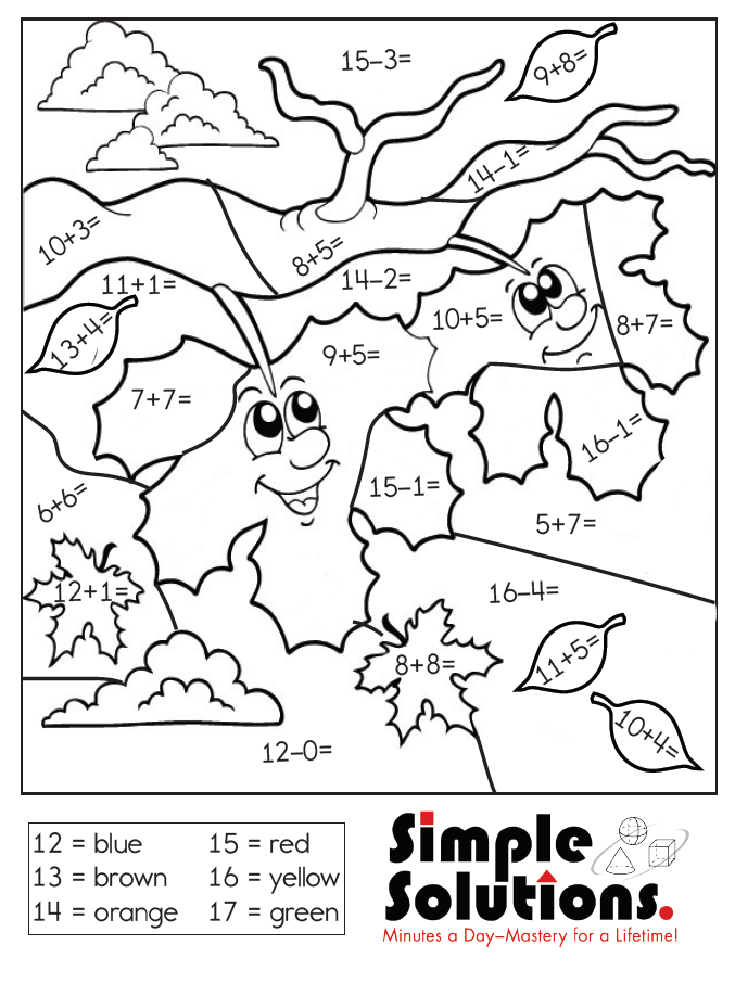 35 Addition And Subtraction Worksheets For 2Nd Grade