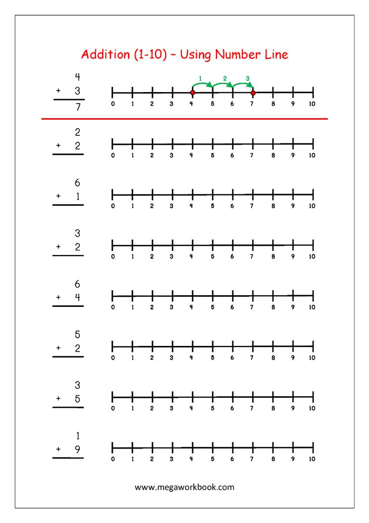 35 Addition Worksheets With Pictures 1-10