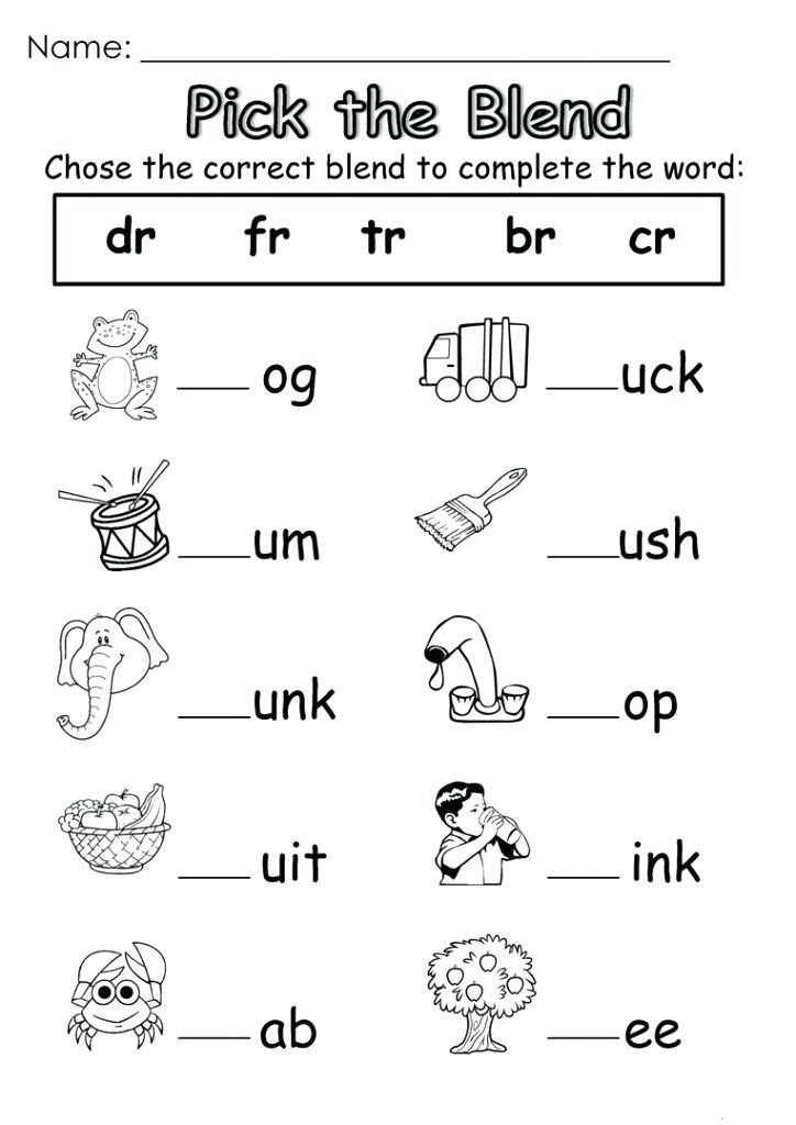 35 English Worksheets For Kindergarten In On Under